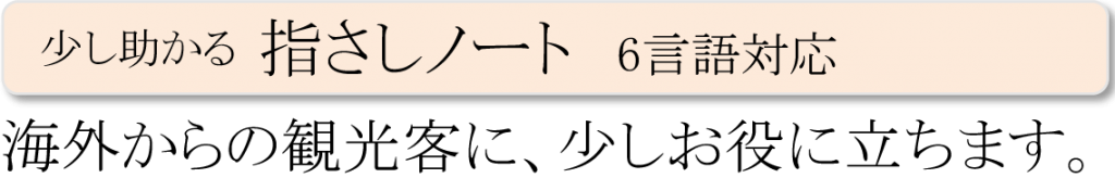 多言語　指さし